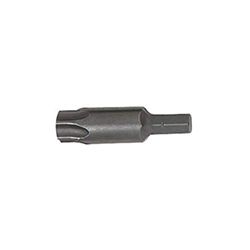 KS Tools 150.1233 Punta con hexágono conductor de 8,0 mm para tornillos Torx T60, largo 50 mm