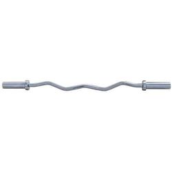 HMS Unisex 17-60-015 5907695509458 Curl Olympic Bar Argento, Taglia Unica