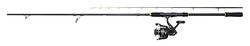 PENN Wrath II Boat Squid Spinning Combo, Canne à pêche et Moulinet combinés, Canne à pêche et Moulinet pour la pêche au calmar, Noir