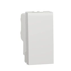 Schneider Electric NU316218 Unica schakelaar, 2-polig, 16 A, 1 mod, wit