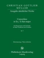 Concertino Es-Dur op. 5: voor basposaune en orkest. Fitting voor basposaune en piano/versie voor bass trombone en piano (Oortekst)