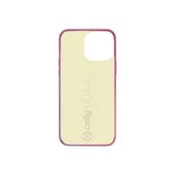 CELLY Cover iPhone 13 Pro waterverf roze