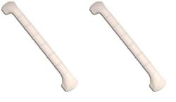 NRS Healthcare Prima Grab Rail 46 cm (18 inch) Length (Pack of 2)
