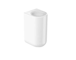 Roca A3870ZL000 Porte-brosses Mural Onda Porcelaine Blanche