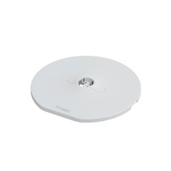 Schneider Electric INS45018 - Base redonda para columna/tte, color blanco