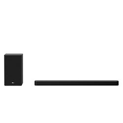 LG SP8YA TV-soundbar 440 W 3.1.2 Meridiaankanaal met draadloze subwoofer, Bluetooth, DTS:X, Dolby Atmos, Dolby Digital, hoge resolutie, AI Sound Pro, optische ingang, USB, HDMI in/out