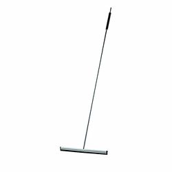 blomus - Lave-sol AVEA en acier inoxydable poli, avec support mural, accessoire de salle de bain pratique, nettoyage sans traces, finition de qualité, moderne (h x l x p) : 122 x 36 x 2 cm, acier inoxydable 68990)