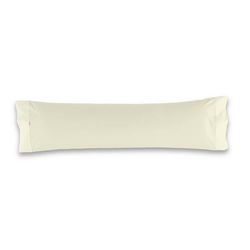 Funda de Almohada crème - 45 x 110 cm - 50% algodón / 50% polyester - 144 Hilos Gramage: 115