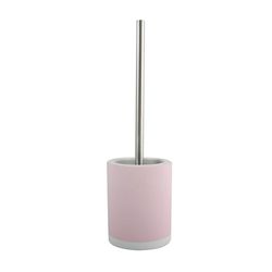 MSV Brosse WC avec Support Céramique Cagliari Rose Pastel