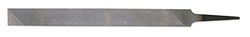 Nicholson Long Angle Lathe Hand File, American Pattern, Single Cut, Rectangular, Fine, 12 Inch Length