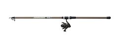 Mitchell Tanager Camo II Light/Strong Combo, hengel en haspel combo, spincombo's, ideaal voor beginners of gelegenheidsvissers, Unisex, groene camo, 3 m | 15-50 g
