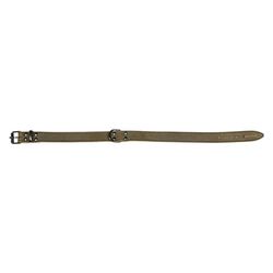 JACK AND VANILLA, Hondenhalsband, model Black Label, kleur groen, afmetingen 30 mm x 65 cm