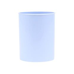 DONAU 3132101PL-17 - Portalápices (plástico, 1 unidad), color azul pastel, para oficina, escuela, hogar y niños, organizador de escritorio y caja de almacenamiento para lápices