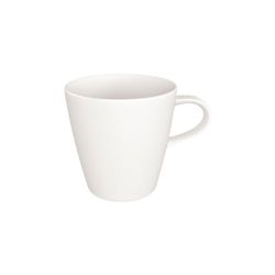 Villeroy & Boch 10-4240-9651 Manufacture Rock Mug avec Anse, Tasse à café Minimaliste en Porcelaine Premium, résistant au Lave-Vaisselle, Blanc,, 380 ml