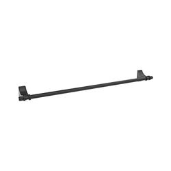 Amerock Portasciugamani | 610 mm | Nero opaco | Davenport | Porta asciugamani | Hardware da bagno | Accessori da bagno