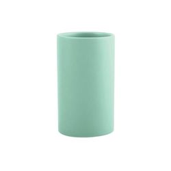 Spirella Toothbrush Holder Ceramic Tube 7 x 11.5 cm Matte Green
