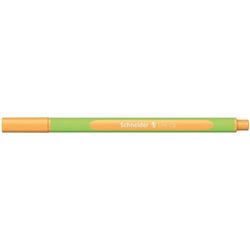 Schneider Line-Up - Penna a punta fine, 0,4 mm, colore: Arancione fluo
