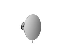 Emco Miroir de courtoisie Rond grossissant x3 chromé 22,5 x 10,3 cm