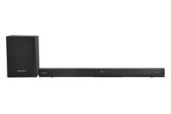 grundig 2.1 Dolby Digital Soundbar DSB 995, Slim Design, 2.1 Dolby Digital, 220 Watt, connessione wireless, Bluetooth 5.3, HDMI (CEC ARC), USB, ingresso ottico e Aux, nero
