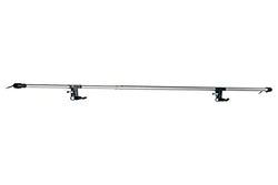 Manfrotto 272 - Barra telescópica para suporte de fundo fotográfico, prata