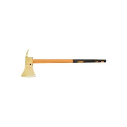 Hacha de bombero 1800 g, diseño ergonómico, hoja forjada, mango antideslizante, ideal para extinción de incendios y rescate.