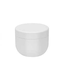 GLOREX 6 1603 101 Barattolo per crema vuoto per cosmetici casa, 30 ml, bianco, a parete