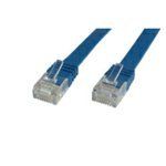 Microconnect v-utp602b-flat Networking kabel – netwerkkabel (RJ-45, RJ-45, mannelijk/mannelijk, blauw, CAT6)