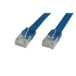 Microconnect V-UTP602B-FLAT - Cable de Red (2 m, RJ-45, RJ-45, Azul)