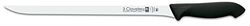 3 CLAVELES Faca de presunto Proflex preta 30 cm-12" D 3C, aço inoxidável