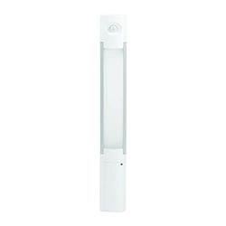 SIMON - Faixa de luz LED residente, lâmpada LED de teto, ideal para interiores e armários, bateria de lítio, carregamento USB, design ultrafino, sensor de fio duplo de 1,3 W, cor branca