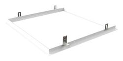 Marco de techo de escayola 595x595 mm, fácil instalación, ideal para ocultar imperfecciones y mejorar la estética de interiores.