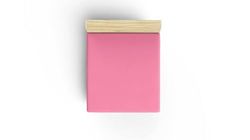 Premium Ranforce Super King Fitted Sheet, 100% cotone, 180 x 200 + 30 cm, rosa morbido, 117 g/m², ideale per il lusso Bedroom Comfort