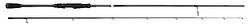 Savage Gear kunstaas hengel, SG2 Light Game spinhengel voor roofvissen, snoekbaars baars, 2,43m snelle actie, robuust, zwart, Unisex