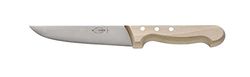F.DICK Cuchillo de goma (hoja: 15 cm; parte trasera recta; mango de madera; acero al carbono) 60348150