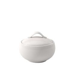 Villeroy & Boch New Cottage Basic Açucareiro/geleia para 6 pessoas de 0,45 l, porcelana, branco, 17x15x22 cm