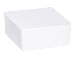 WENKO Påfyllning, avfuktare, kub med apelsindoft, påfyllningspaket för avfuktare, minskar mögel och lukt, 1 kg granulatblock, omedelbar effekt upp till 3 månader, 12 x 5 x 12 cm, vit