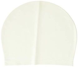Beco Unissexo látex gorro de natação, verão, unissexo, cor weiß, tamanho único