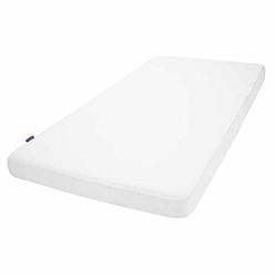 ClevaMama Sängsäng Vattentätt Madrasskydd - 46 x 83 x 10 cm - Tygväska, Vit, 3374