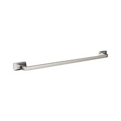 Amerock BH36014G10 | Portasciugamani in nichel spazzolato | Portasciugamani da 610 mm | Highland Ridge | Porta asciugamani da bagno | Hardware da bagno | Accessori da bagno