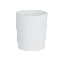 Spirella Poubelle PP Lemon Opaque 5L Blanc