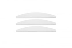 SeeCle Paraspruzzi (Mud Flap) compatibel met Oakley Proven3 stuks, uniseks, volwassenen, transparant, eenheidsmaat