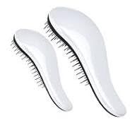 Gift Set of Miraculous Silver Hair Brushes