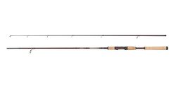 Abu Garcia Tormentor2 spinhengel, lichtgewicht 24T Carbon blank, duurzame hengel, premium kurken handvat, veelzijdig zoet- zoutwater roofvis voor snoek, baars snoekbaars, 3,04m 7-28g
