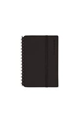 Vacavaliente Notebook, leather, blacks