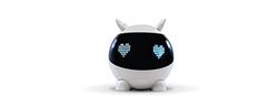 Lexibook WINKYDE, robot edutainment per imparare la robotica, creare, amare e giocare all'infinito, ricaricabile, nero/bianco