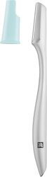 ZWILLING Rasoio per peli del viso con lametta (per una rimozione precisa dei peli del viso, igienica e accurata), premium, acciaio inox, argento