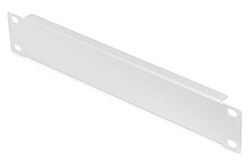 DIGITUS blind cover - 10-inch (254 mm) - 1U - cover for network cabinets - blind panel - sheet steel - grey