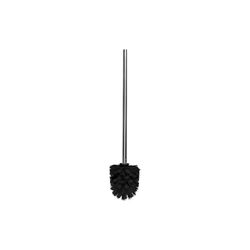 Werkzeyt ZYD143 Toilet Brush - Diameter 85 mm - Black Bristles Stainless Steel Handle - With Interchangeable Brush Head / Toilet Brush / Brush