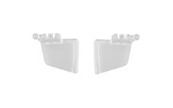 Wiley X Unisex Wx Helix Permanent Side Shields Clear zonnebril, wit, eenheidsmaat, wit, One Size