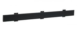 Barra de Interfaz - diseñada para Montaje en Pared de Pantallas de hasta 1915 mm, con Material Resistente y Acabado en Negro, Adecuada para diversas instalaciones.